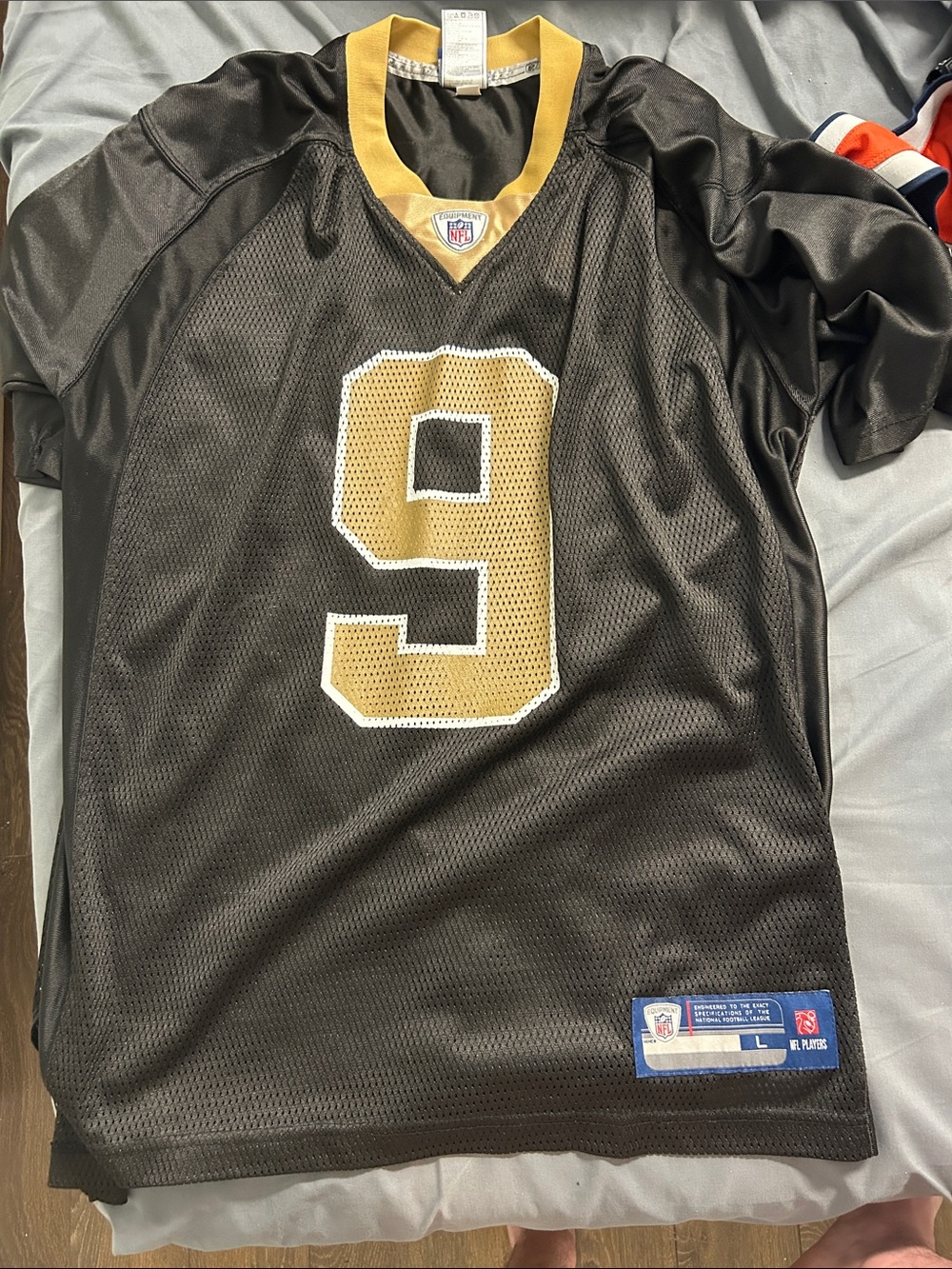 Large Drew Brees Saints Jersey(Home)